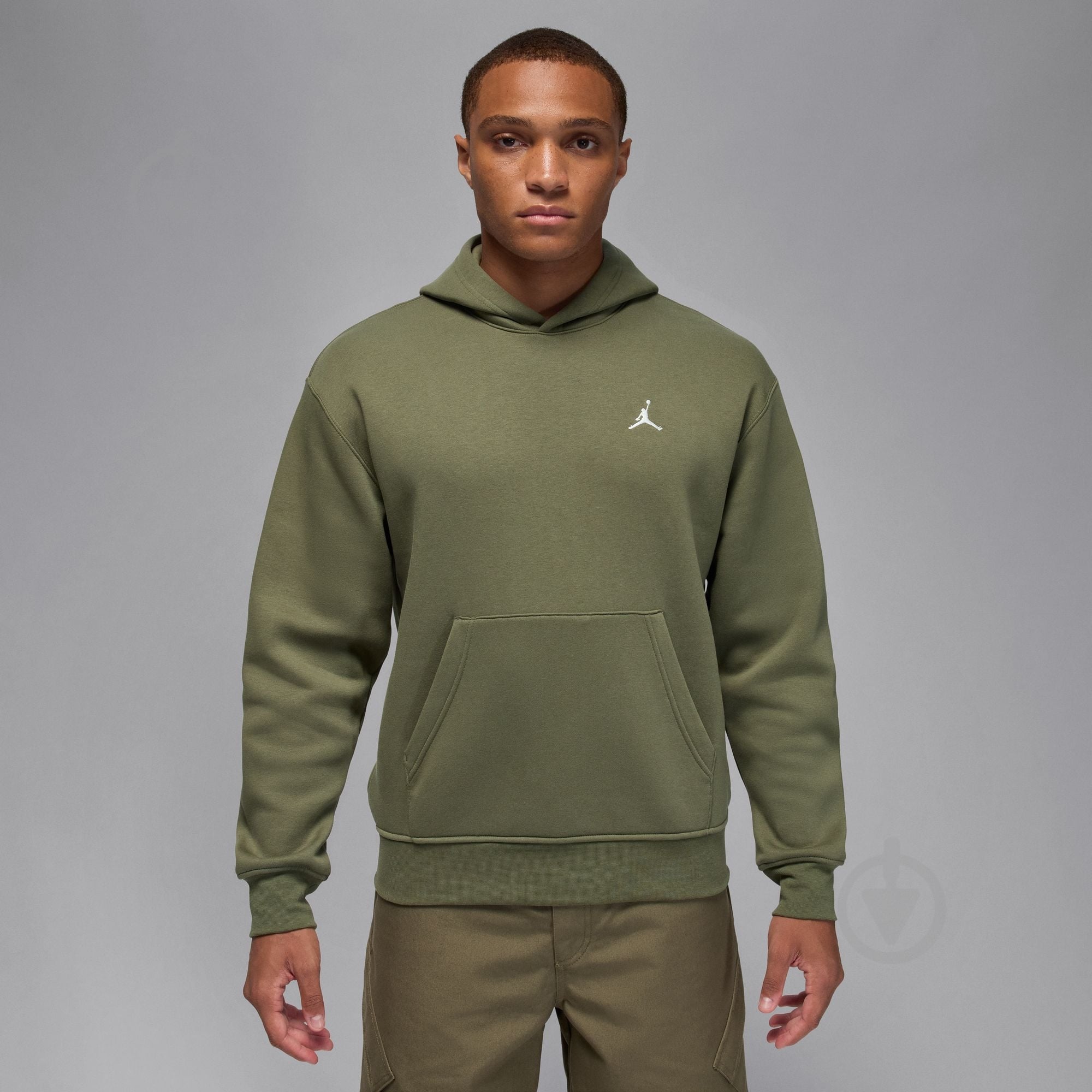 ᐉ Джемпер Jordan Brooklyn Fleece FV7281-222 р.2XL хаки • Купить в