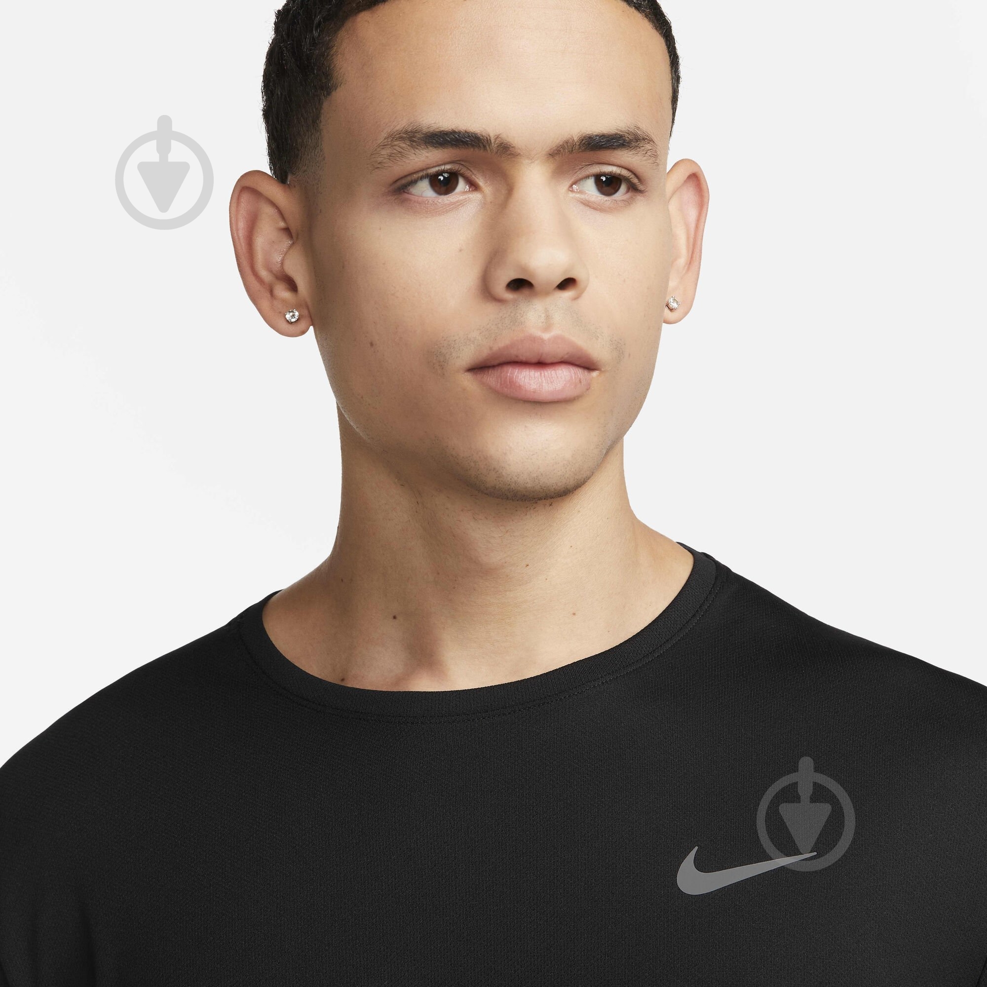 Футболка Nike M NK DF UV MILER SS DV9315-010 р.3XL чорний - фото 3