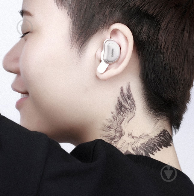 Remax TWS-1True Wireless grey Bluetooth-гарнитура - фото 6