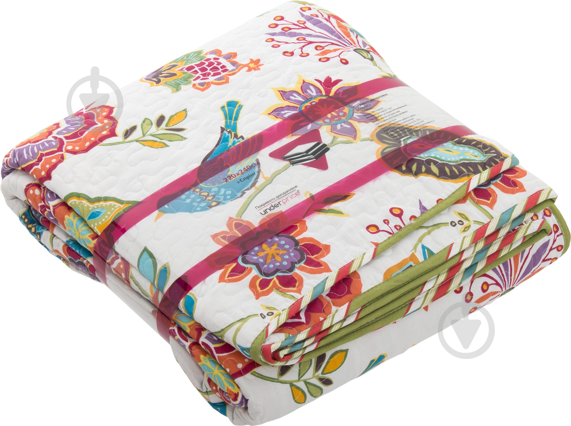 Покрывало Spring 220x240 см Underprice разноцветный - фото 3