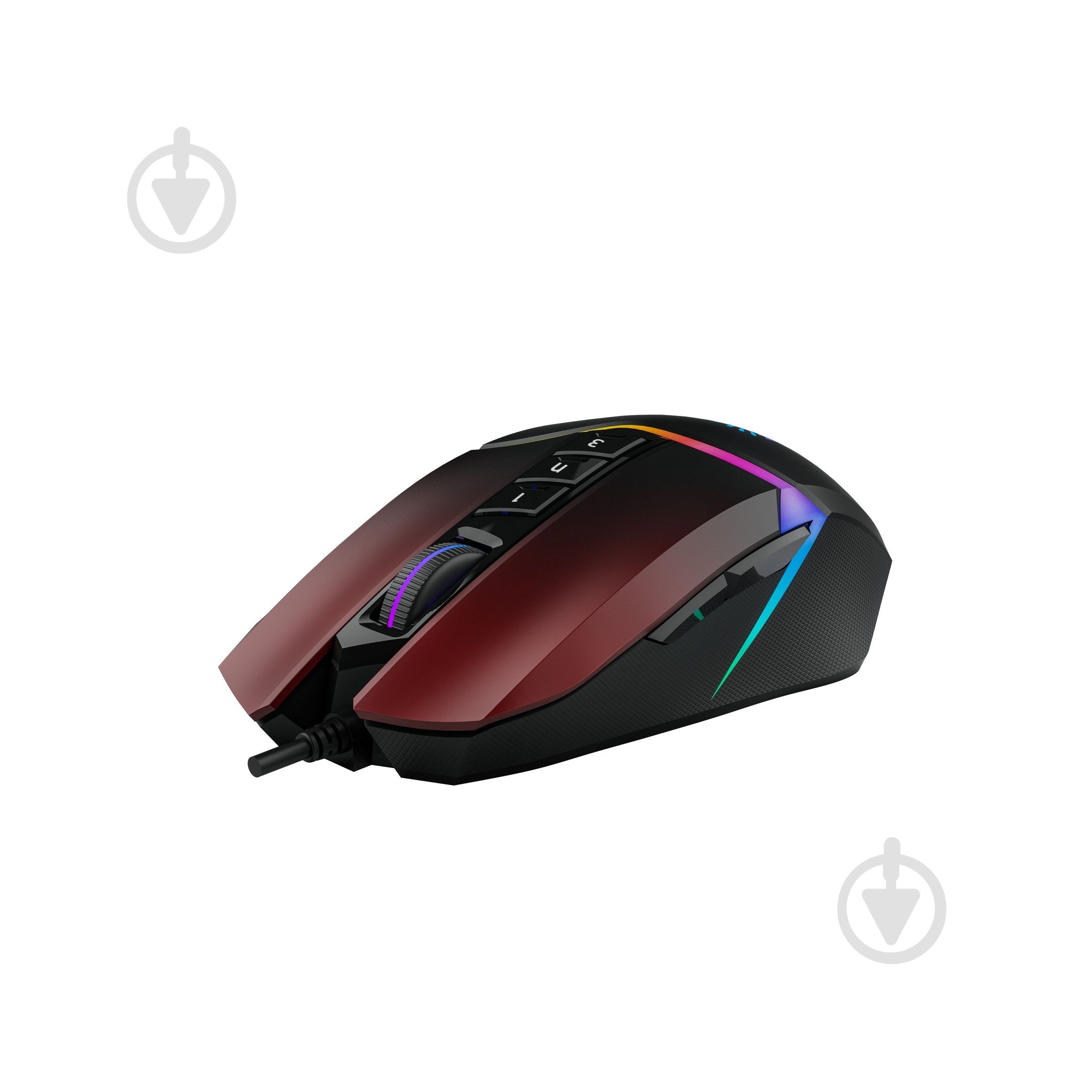 Миша A4Tech W60 Max (Gradient Red) игровая Bloody Activated RGB - фото 3