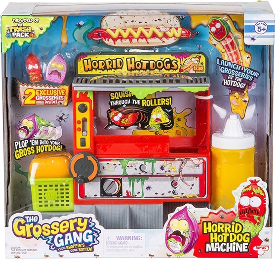 ᐉ Набор Moose Grossery Gang S2 Хот-дог + 2 эксклюзивные фигурки
