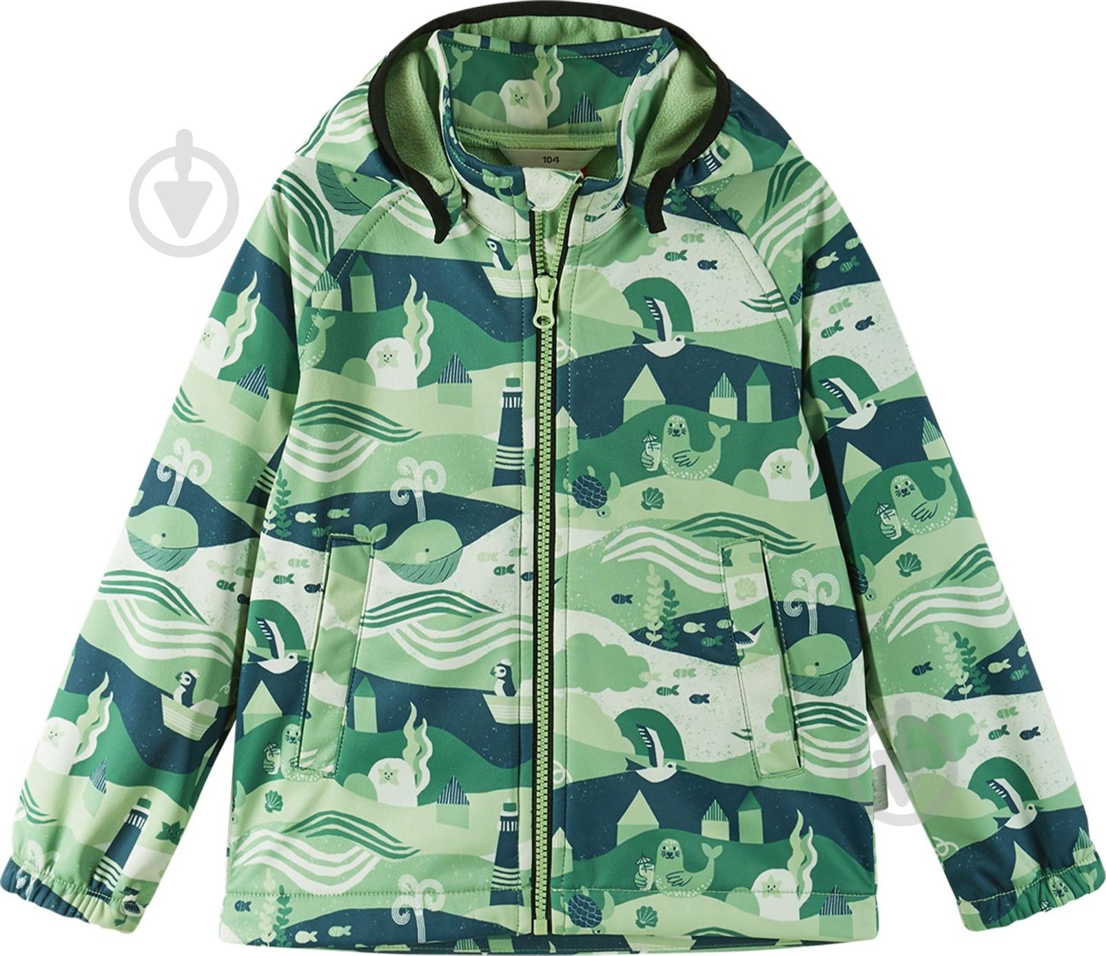 Куртка для хлопчиків Tutta by Reima Mikke р.140 зелений 6100027A-8009 - фото 1 Куртка для хлопчиків Tutta by Reima Mikke р.140 зелений 6100027A-8009 - фото 1