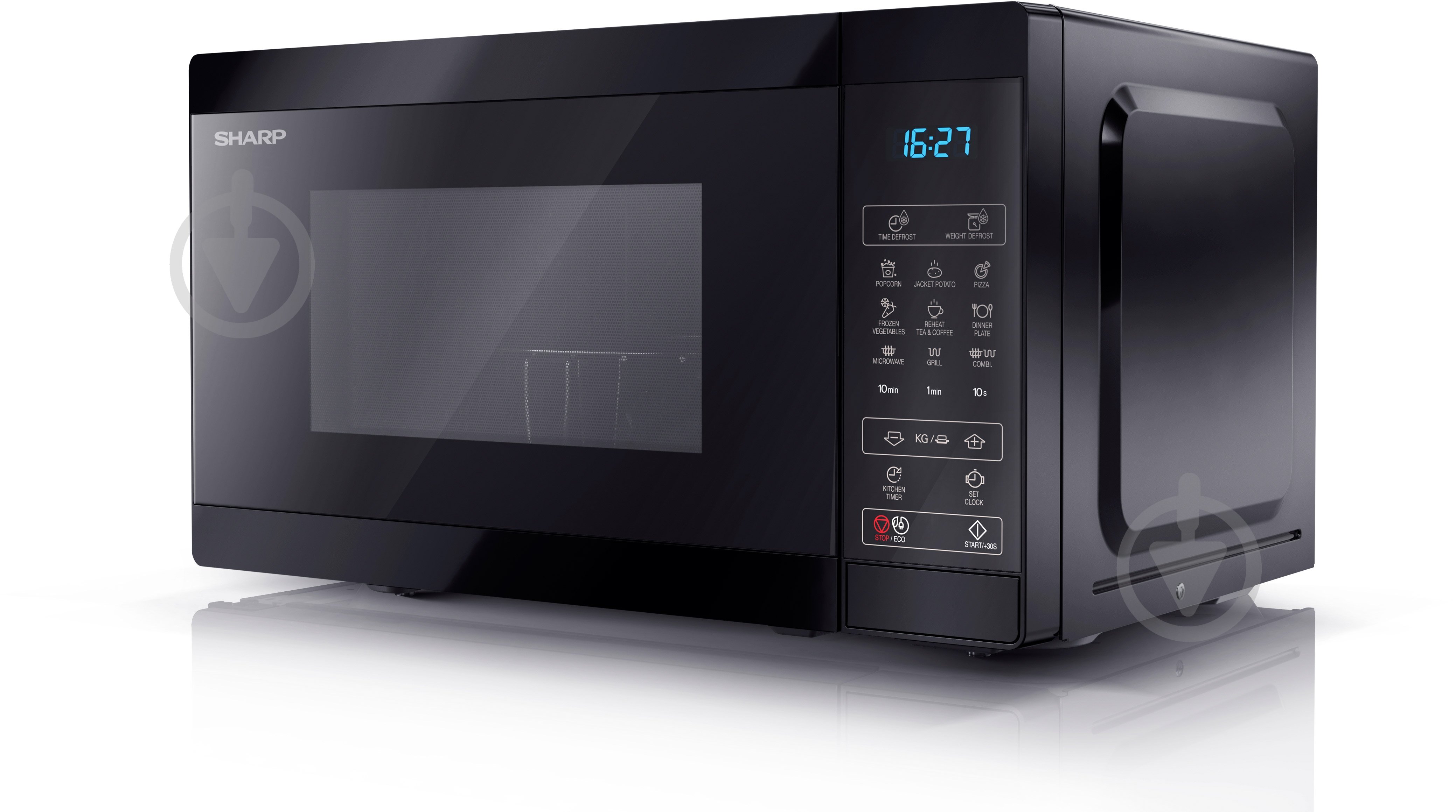 Микроволновая печь Sharp YC-MG02E-B - фото 2