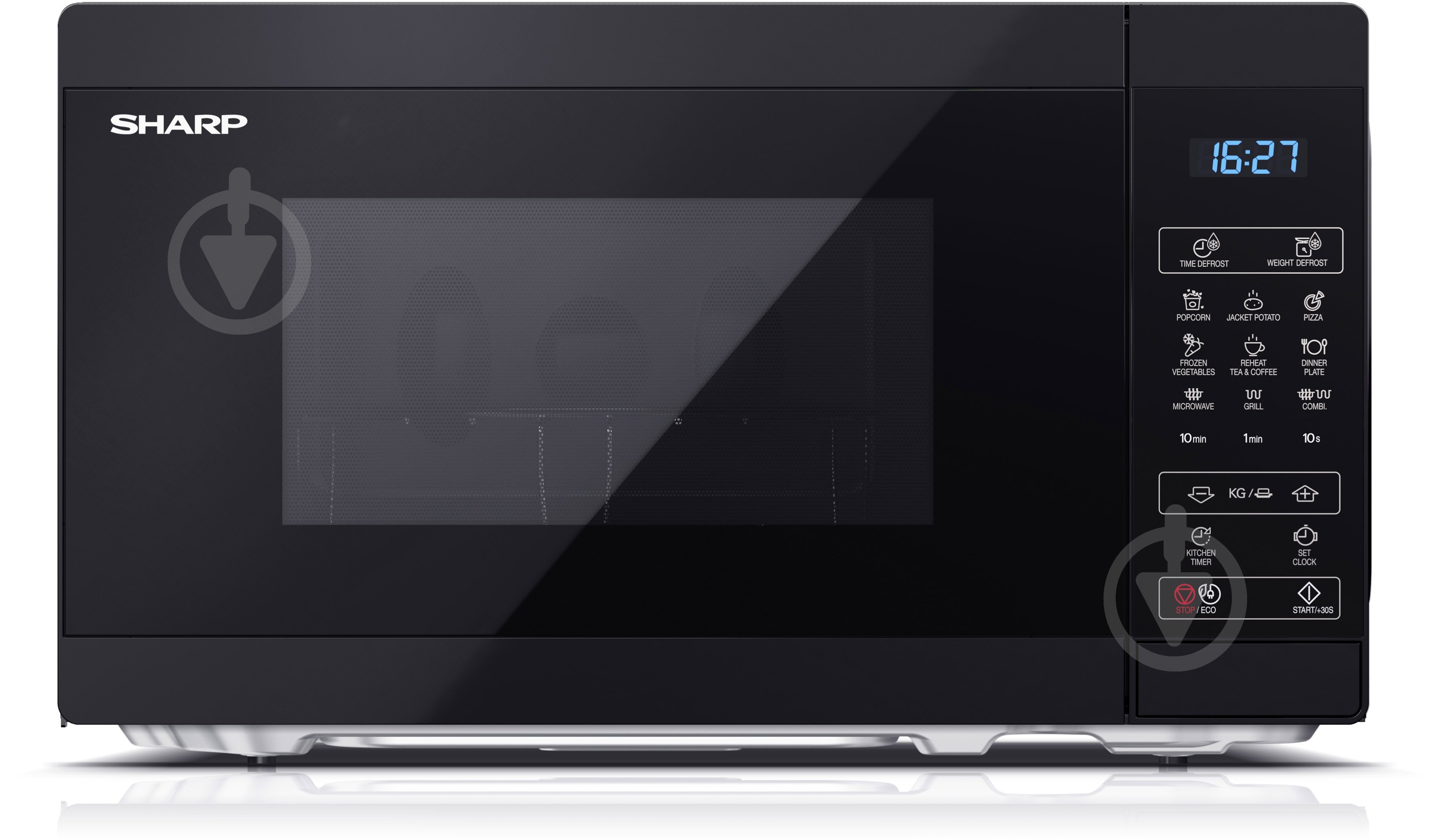 Микроволновая печь Sharp YC-MG02E-B - фото 1