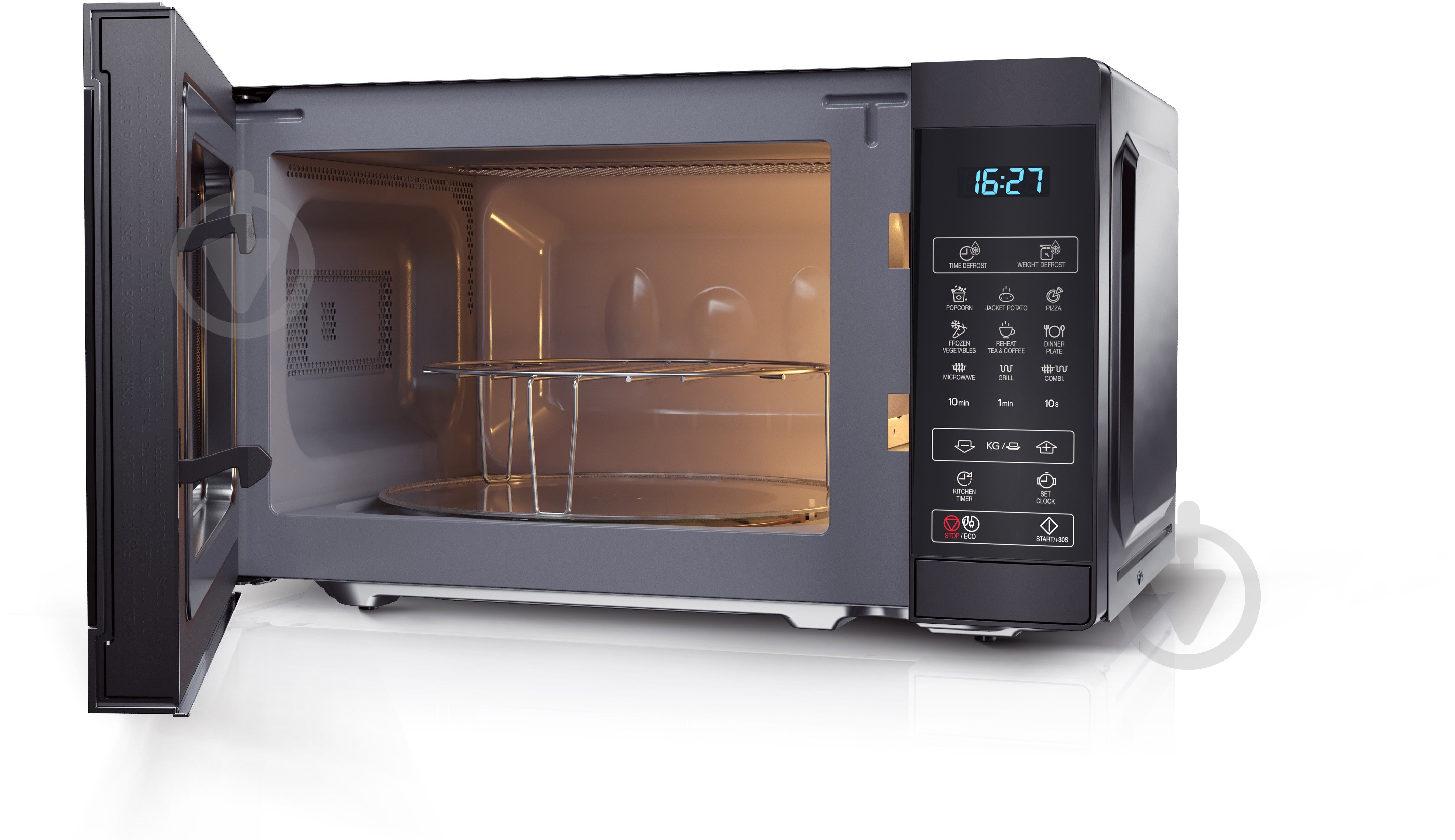 Микроволновая печь Sharp YC-MG02E-B - фото 4