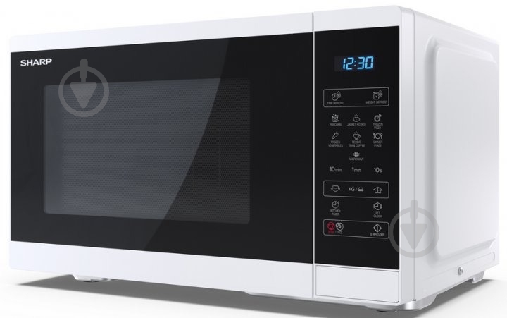 Микроволновая печь Sharp YC-MS252AE-W White - фото 3 Микроволновая печь Sharp YC-MS252AE-W White - фото 3