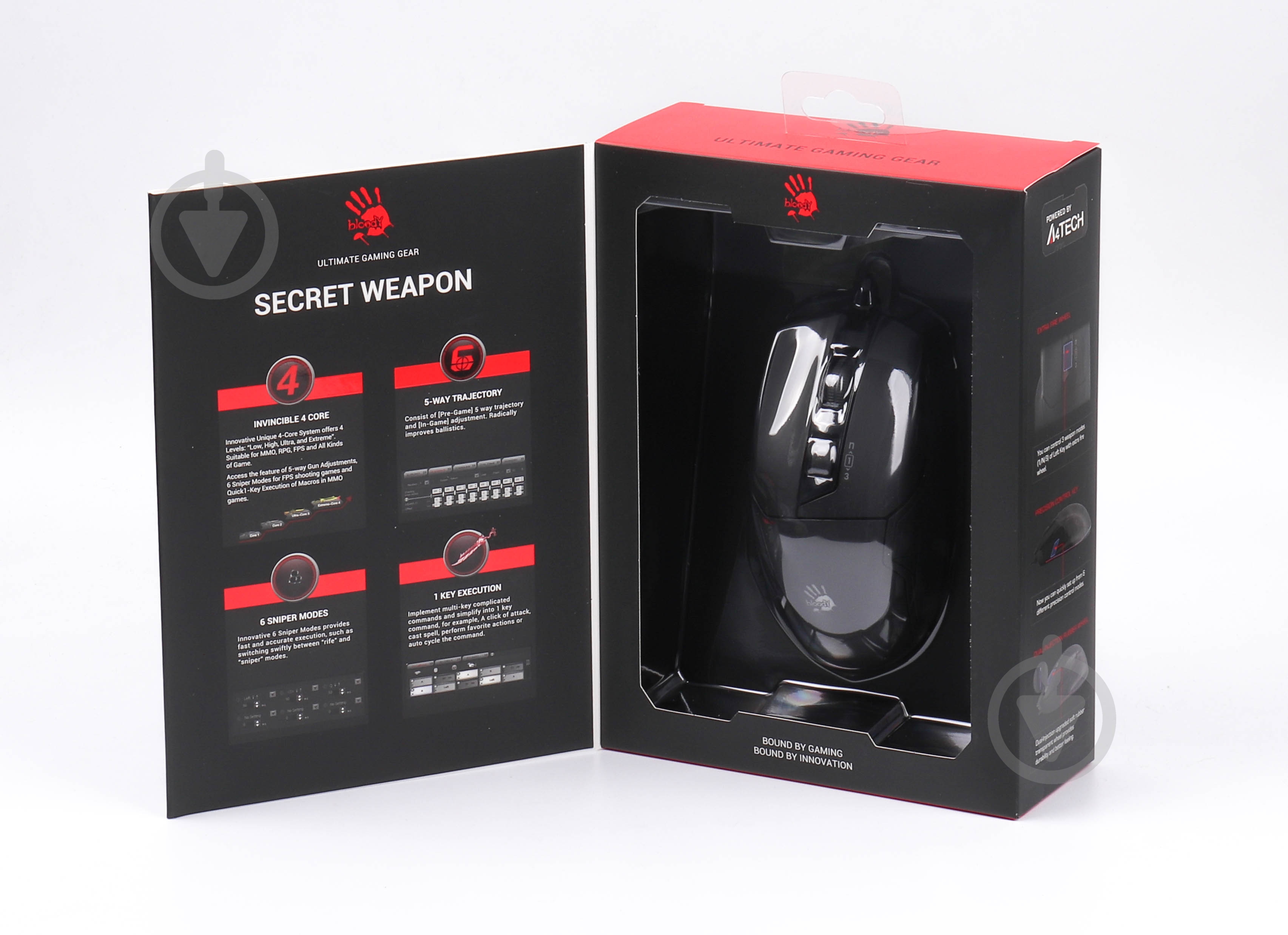 Мышка A4Tech W70 Max Bloody (Stone black) Activated RGB - фото 7 Мышка A4Tech W70 Max Bloody (Stone black) Activated RGB - фото 7