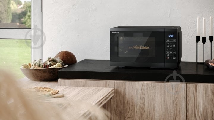Микроволновая печь Sharp YC-MS252AE-B Black - фото 6 Микроволновая печь Sharp YC-MS252AE-B Black - фото 6