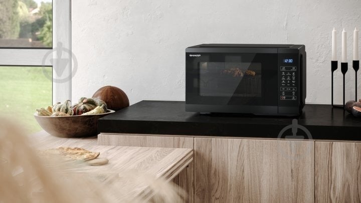 Микроволновая печь Sharp YC-MG252AE-B - фото 6