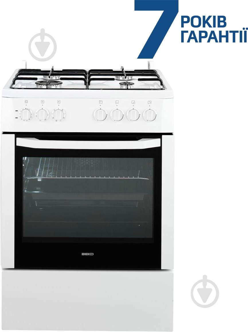 Плита комбінована Beko FSM62120DW - фото 1