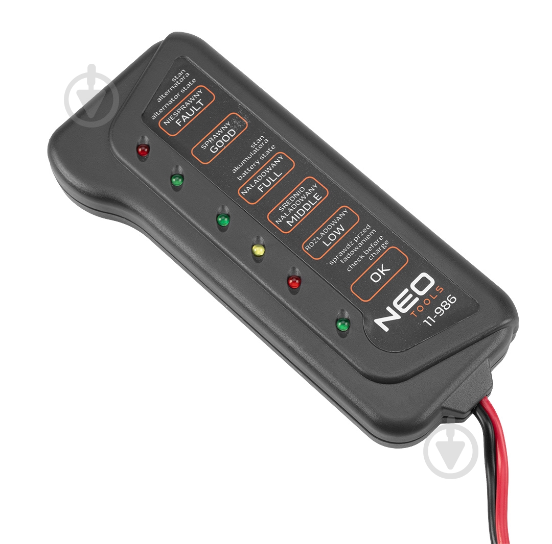 Тестер аккумулятора NEO tools 11-986 - фото 2