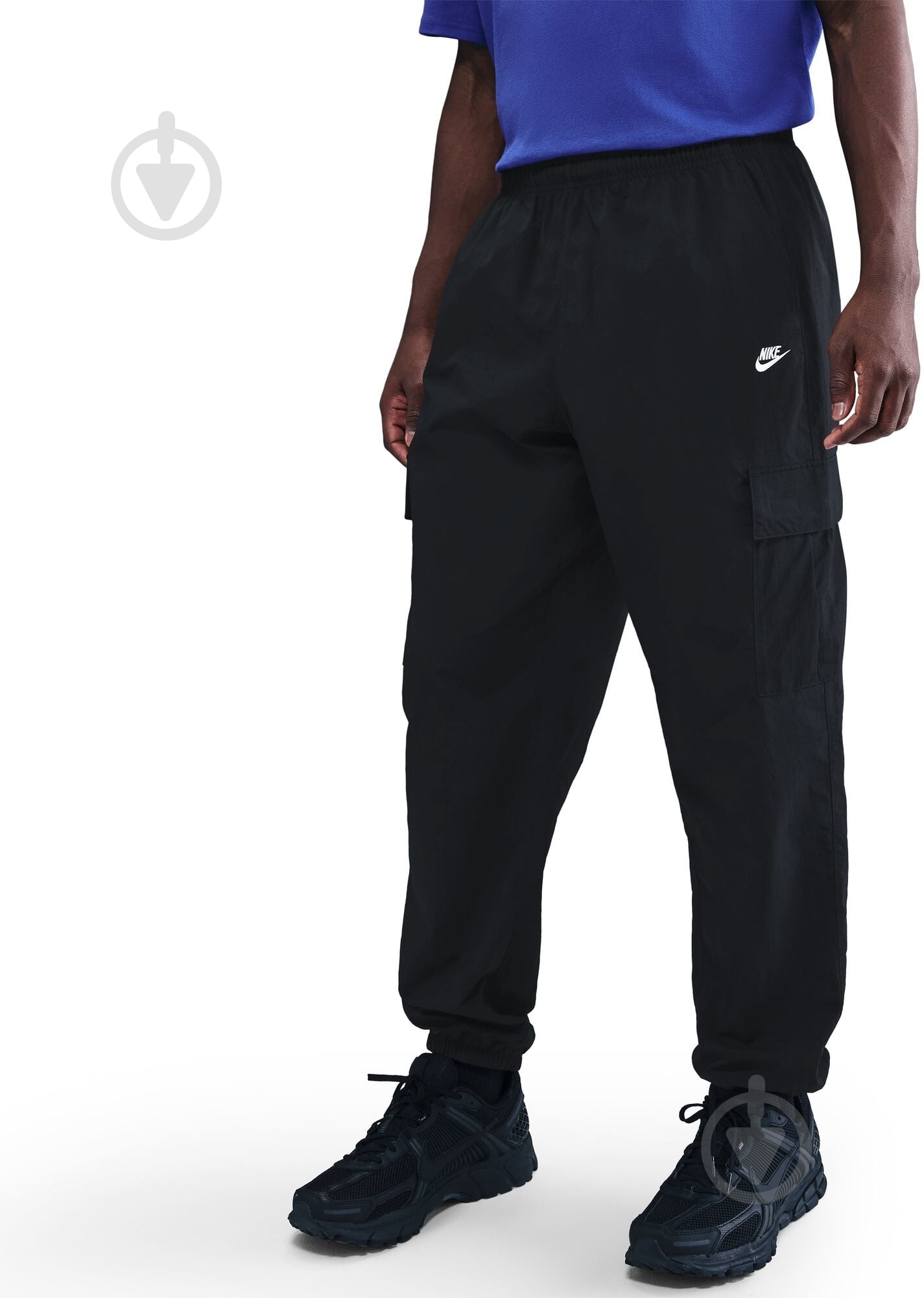 Штани Nike M NK CLUB WVN CARGO PANT HJ1990-010 р. XL чорний - фото 4