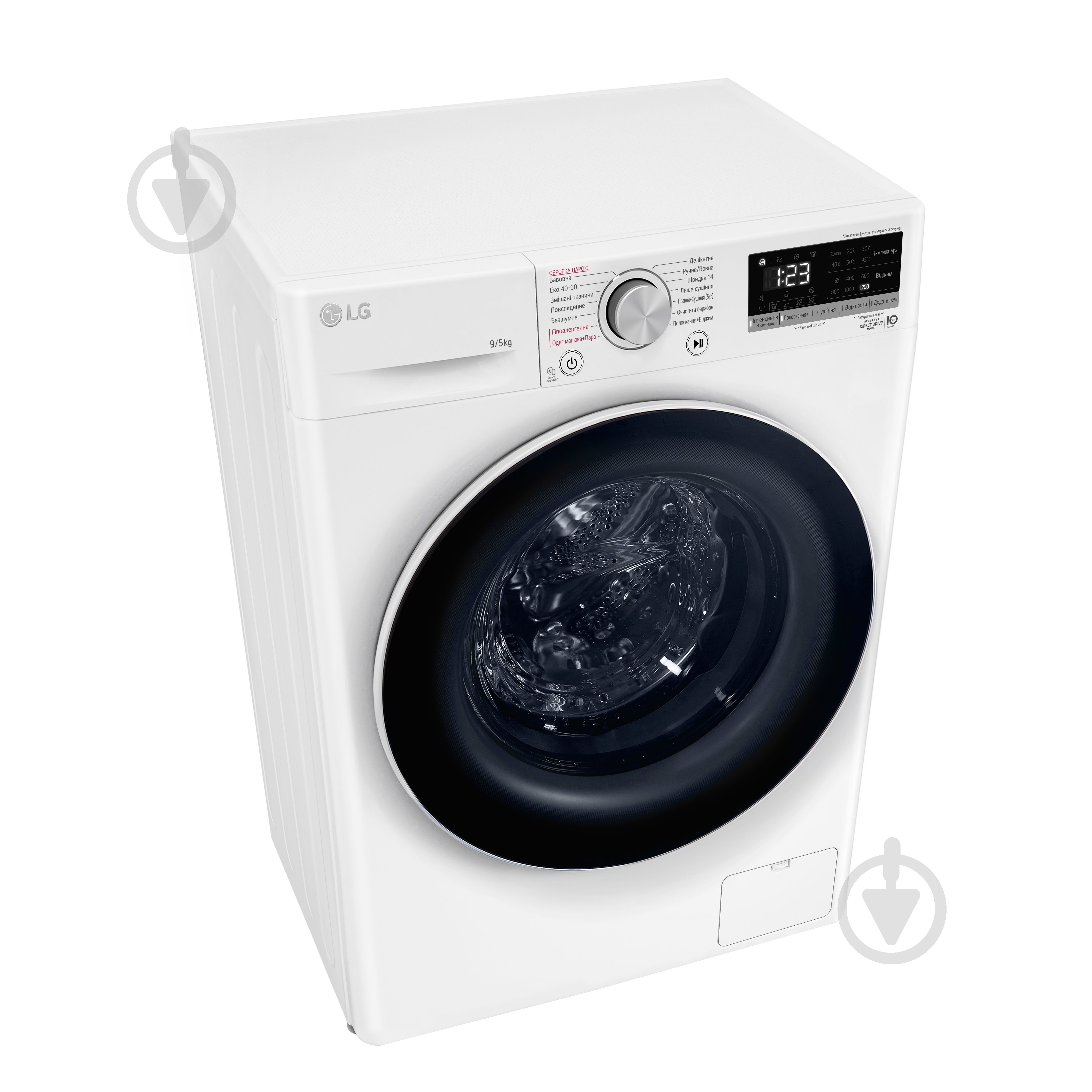 Пральна машина із сушкою LG F2V3FG0W - фото 5