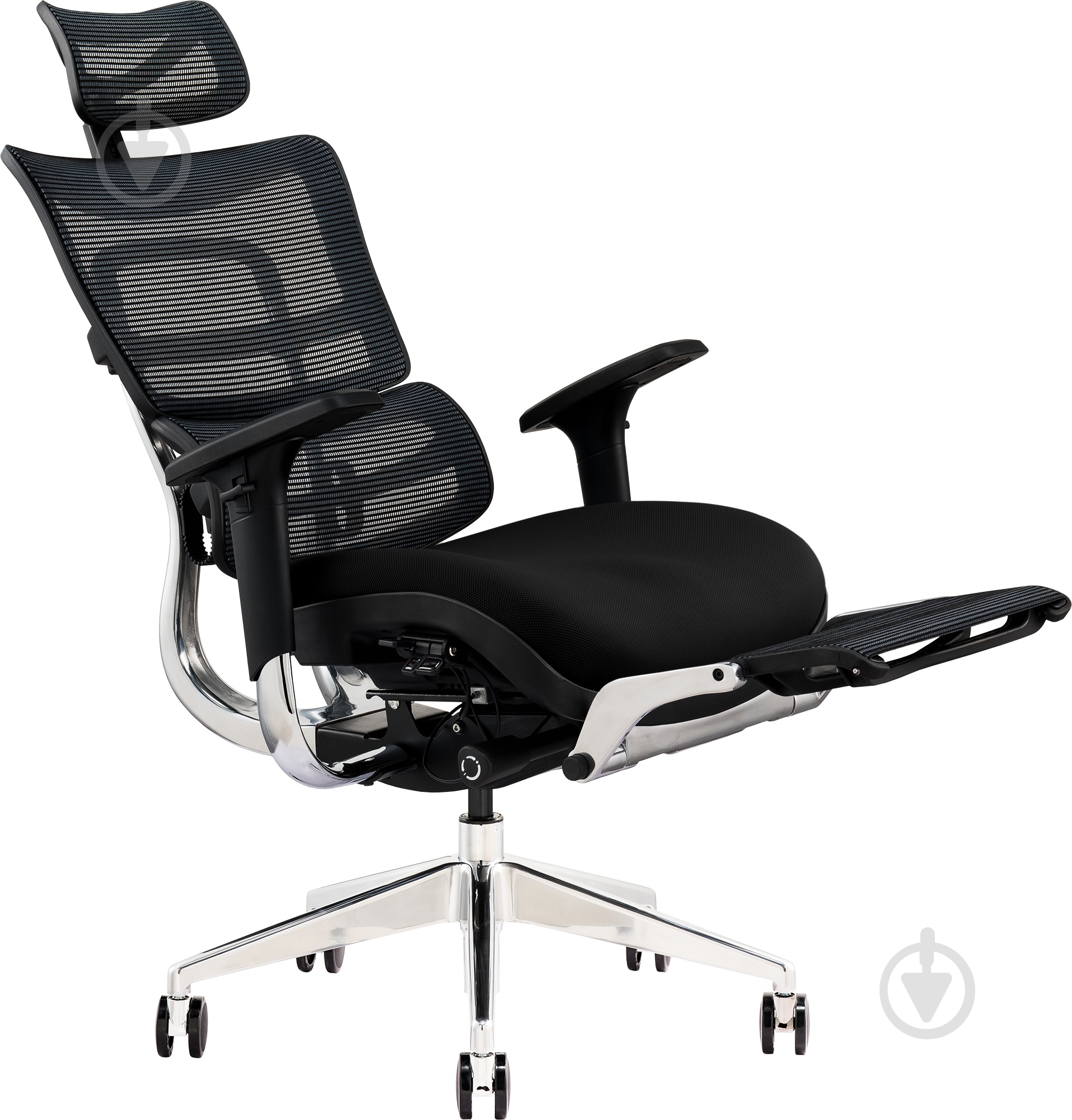 Крісло офісне GT Racer X-802L чорний - фото 6 Крісло офісне GT Racer X-802L чорний - фото 6