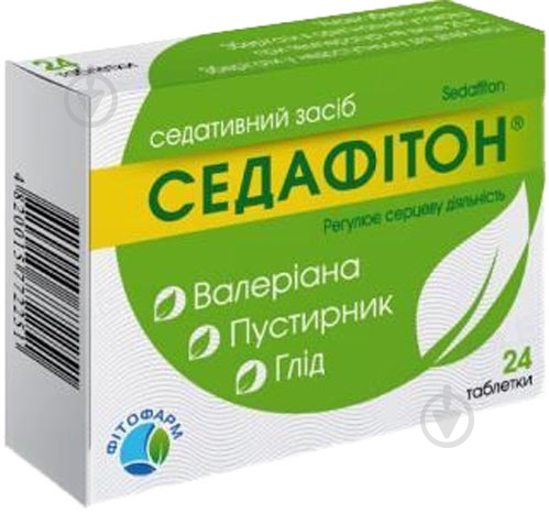 Седафитон №48 (12х4) таблетки - фото 1 Седафитон №48 (12х4) таблетки - фото 1