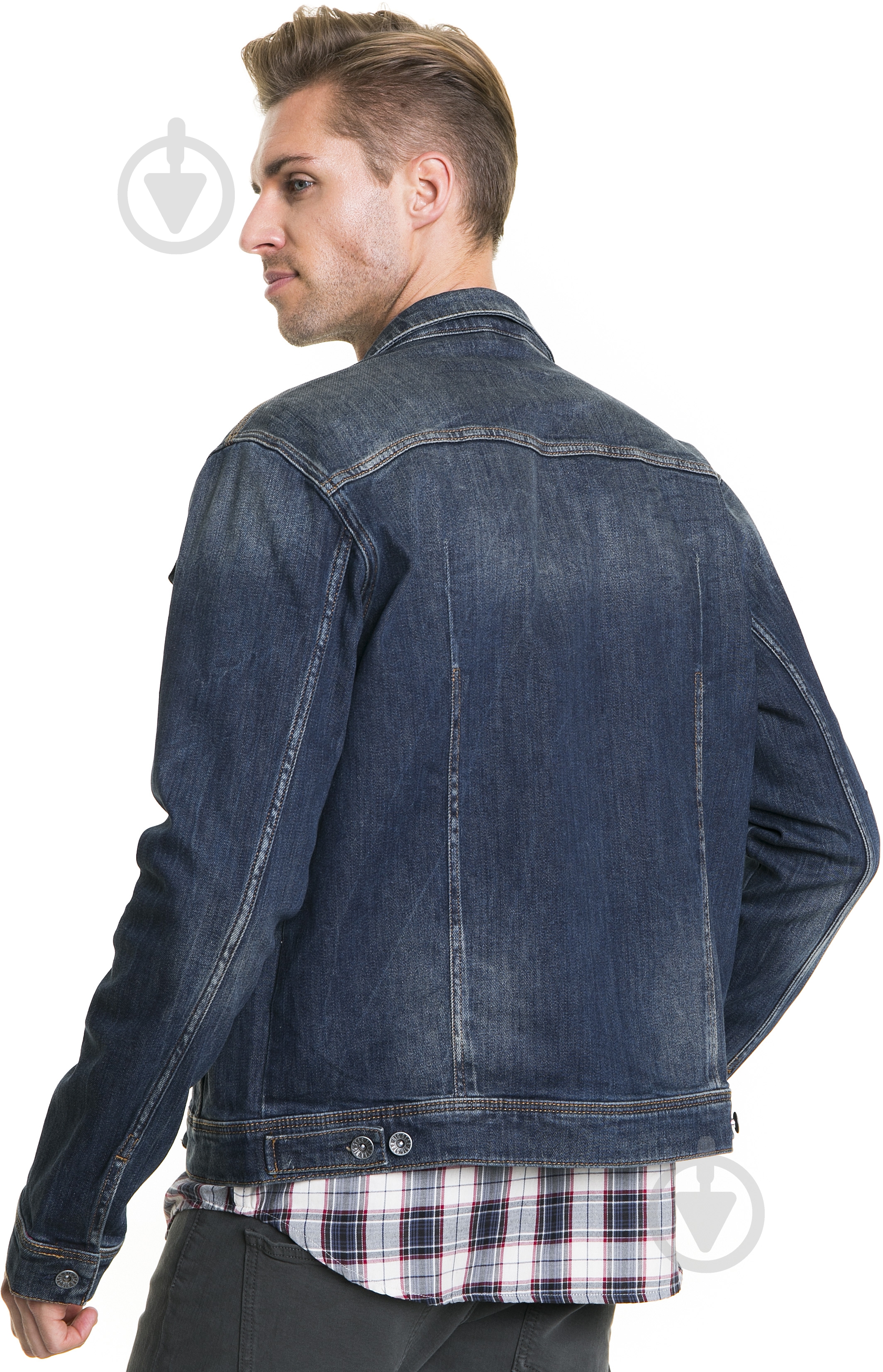 Куртка мужская демисезонная Big Star Ralph 130164646 р.XL темно-синяя - фото 2
