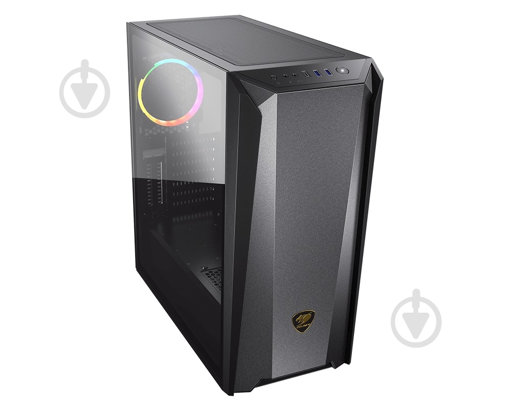 Корпус Cougar MX660 Iron RGB(Dark Black) - фото 2 Корпус Cougar MX660 Iron RGB(Dark Black) - фото 2
