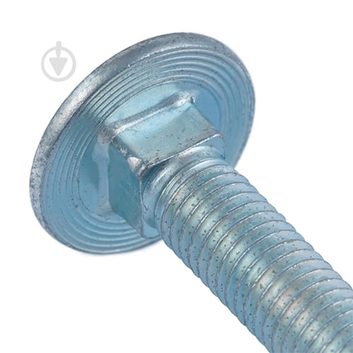 Болт меблевий метричний 32590 ЦБ DIN 603 6x100 мм 5 шт. клас міцності 4,6 snapt - фото 3 Болт меблевий метричний 32590 ЦБ DIN 603 6x100 мм 5 шт. клас міцності 4,6 snapt - фото 3