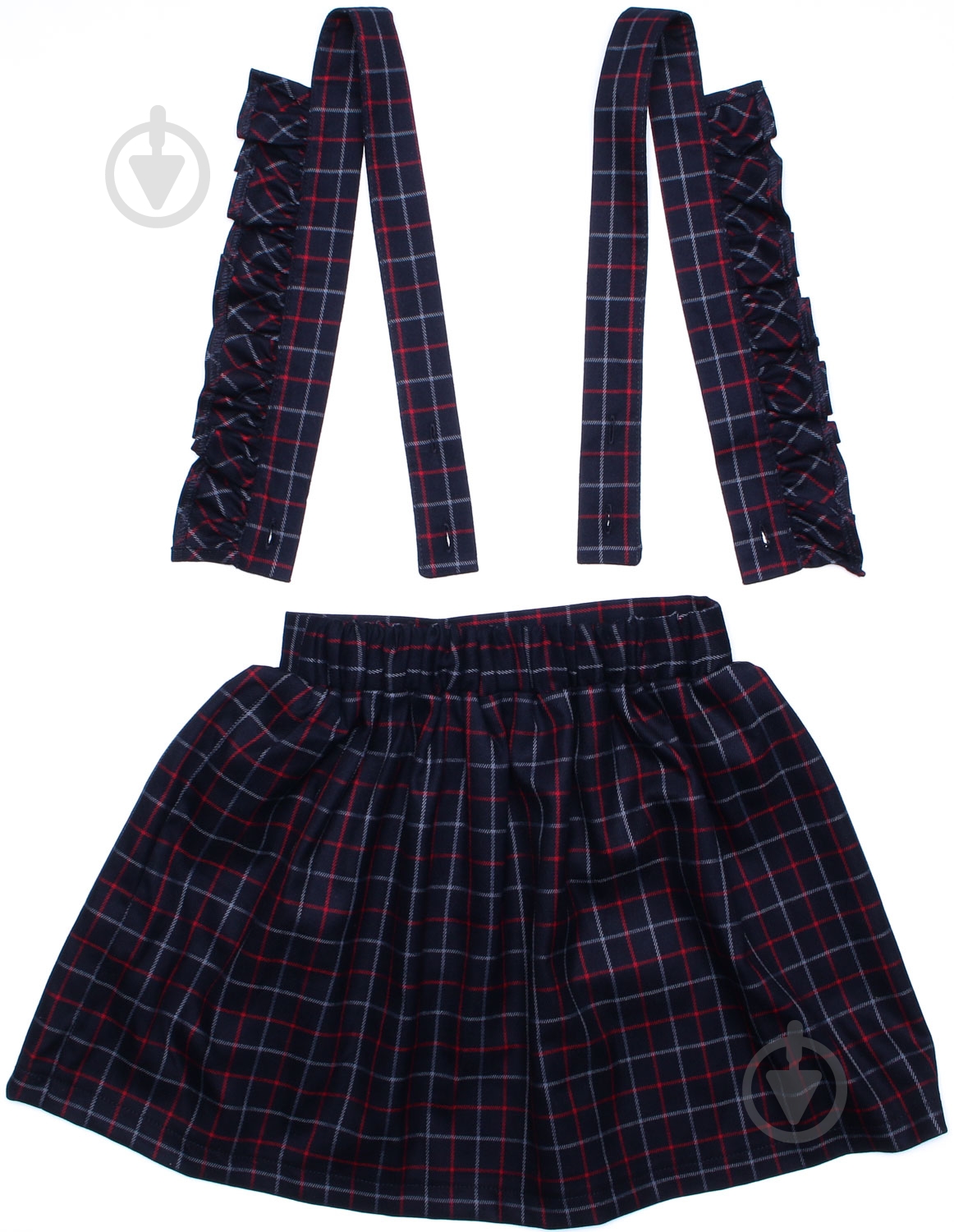 Спідниця Sasha 4454/1 р.128 синій із принтом - фото 3 Спідниця Sasha 4454/1 р.128 синій із принтом - фото 3