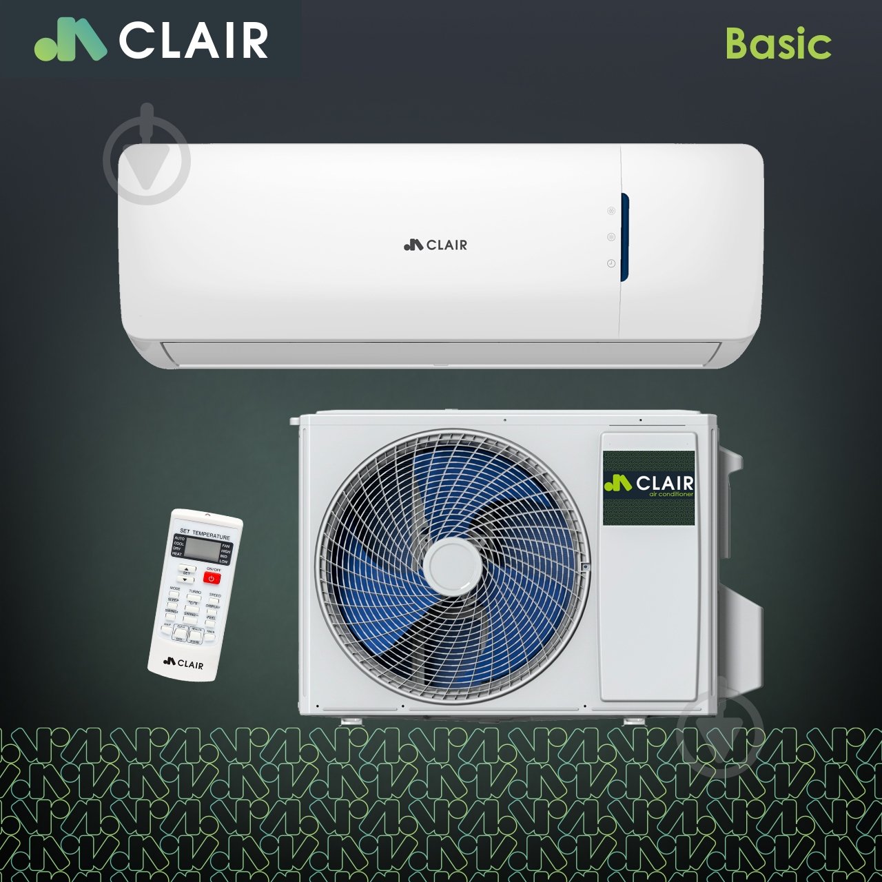 Кондиционер CLAIR BASIC-18A-R410 - фото 4