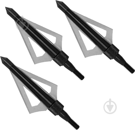 Наконечник для стріл Man Kung MK-3BAL, 3 леза, (3 шт/уп) - фото 1 Наконечник для стріл Man Kung MK-3BAL, 3 леза, (3 шт/уп) - фото 1