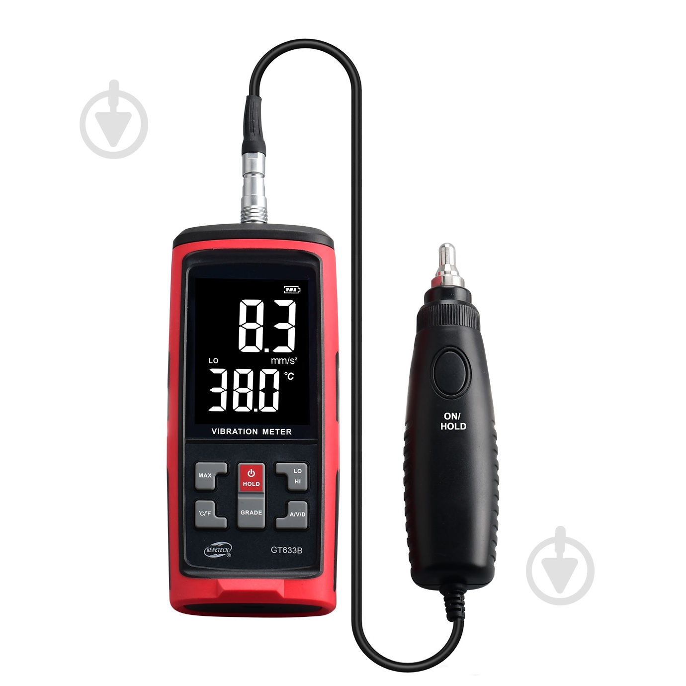 Віброметр BENETECH виносний датчик GT633B - фото 1 Віброметр BENETECH виносний датчик GT633B - фото 1