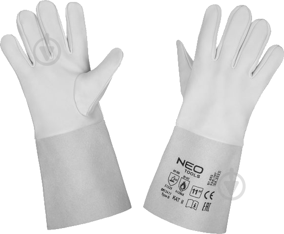 Рукавицы NEO tools для сварщика CE 2XL (11) 97-653 - фото 1
