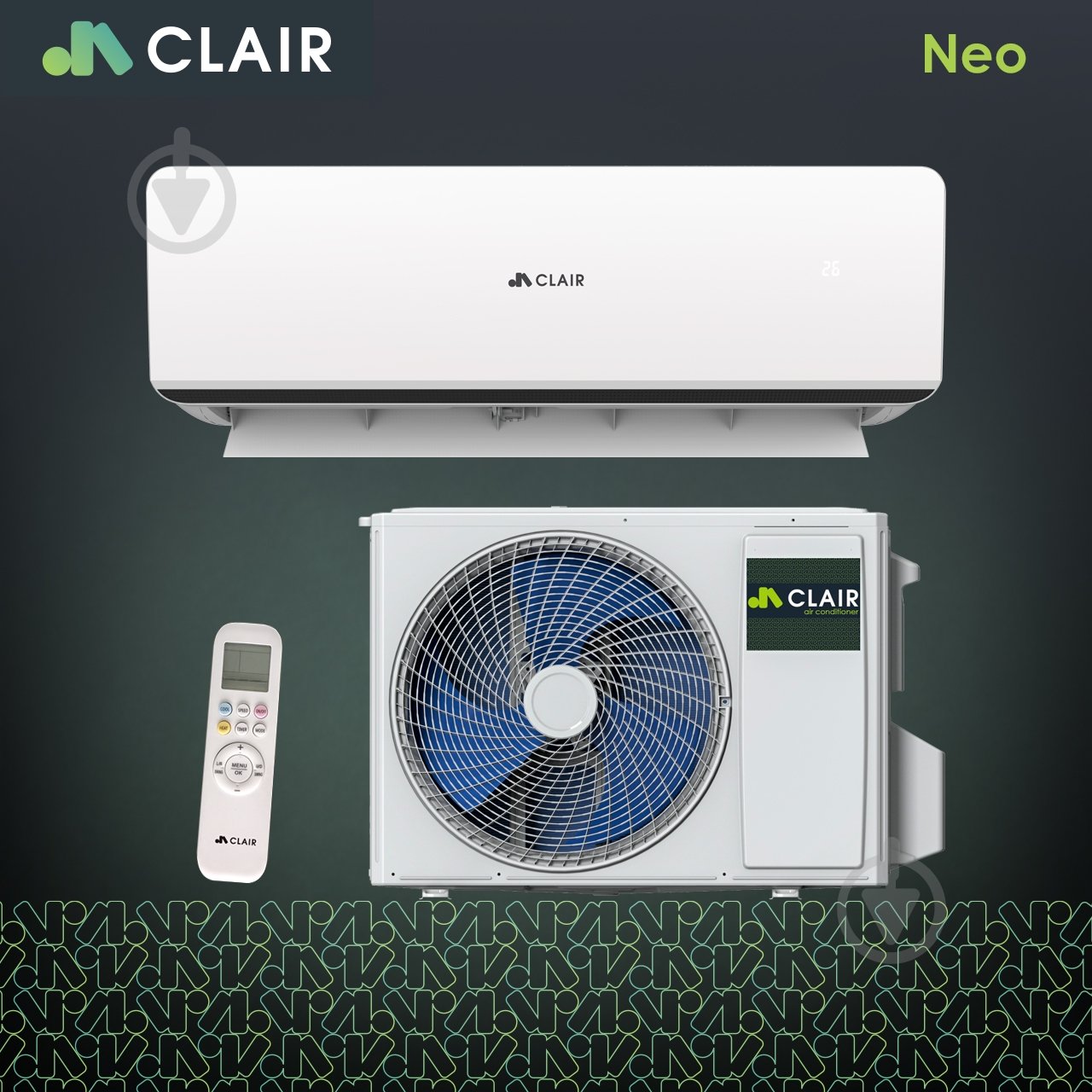 Кондиционер CLAIR NEO-12A-R32 - фото 4
