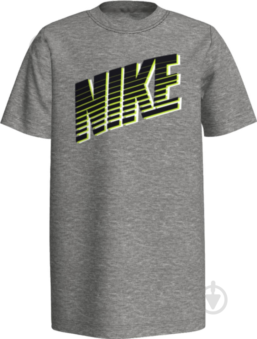 Футболка Nike NSW Tee Block CU4570-063 р.M серый - фото 3 Футболка Nike NSW Tee Block CU4570-063 р.M серый - фото 3