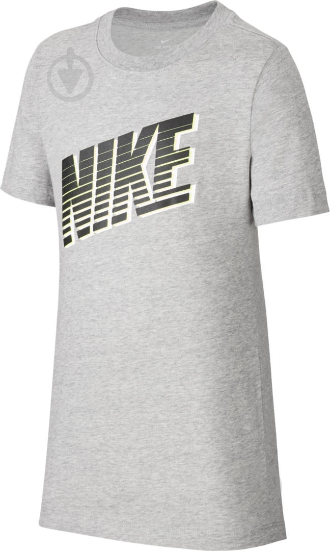 Футболка Nike NSW Tee Block CU4570-063 р.S серый - фото 1 Футболка Nike NSW Tee Block CU4570-063 р.S серый - фото 1