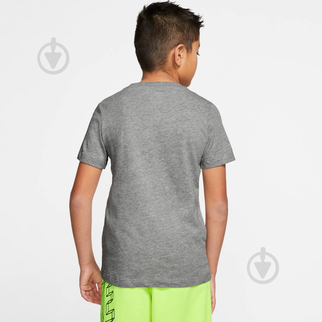 Футболка Nike NSW Tee Block CU4570-063 р.S серый - фото 5 Футболка Nike NSW Tee Block CU4570-063 р.S серый - фото 5