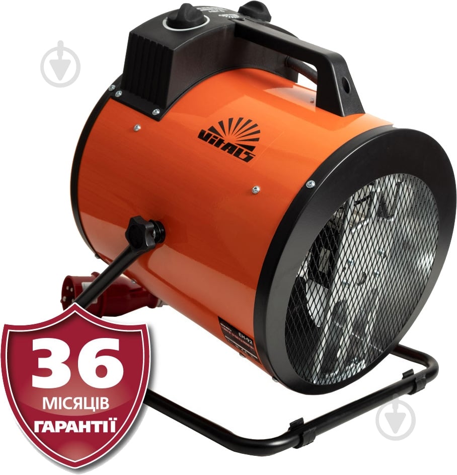 Тепловентилятор Vitals EH-92 9 кВт 380 В - фото 6 Тепловентилятор Vitals EH-92 9 кВт 380 В - фото 6