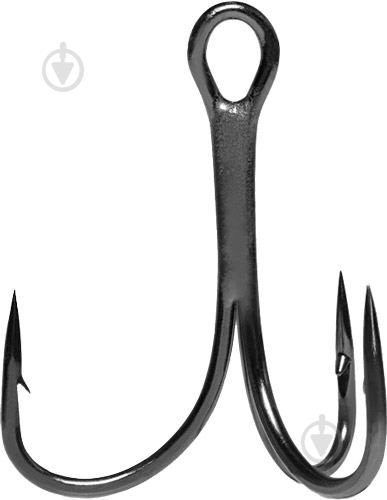 Крючок VMC Predator/light Inline Treble BN №6 8 шт. 7552-BN-06 - фото 1