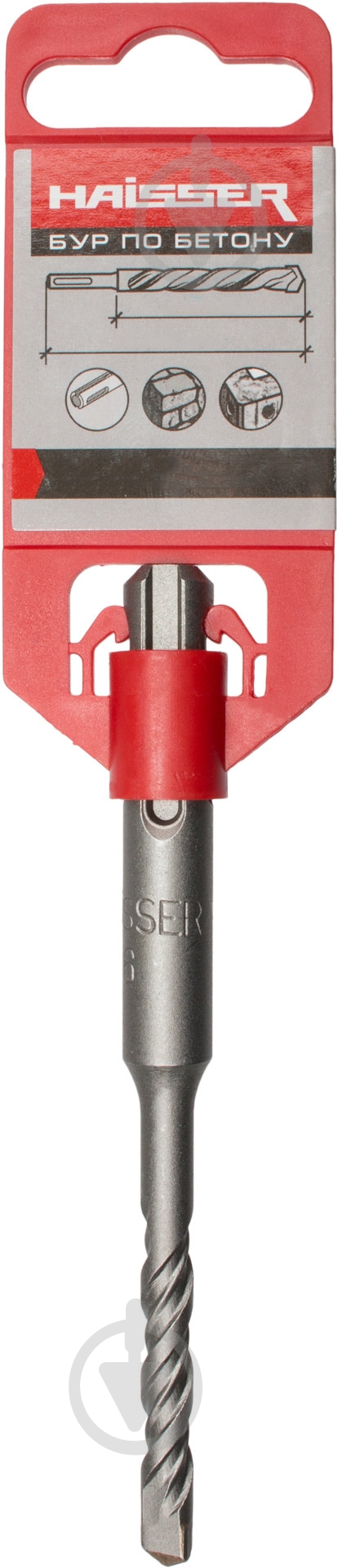 Бур Haisser SDS-plus 8x110 мм 102008 - фото 2