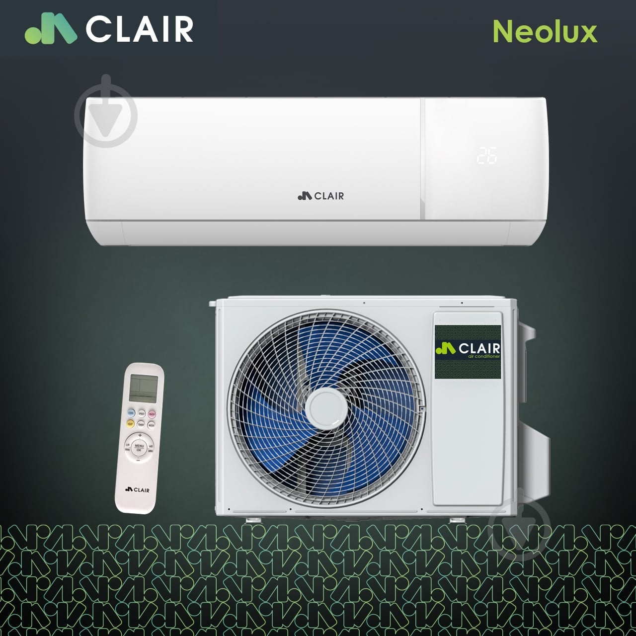 Кондиціонер CLAIR NEOLUX-18A-R32 - фото 4