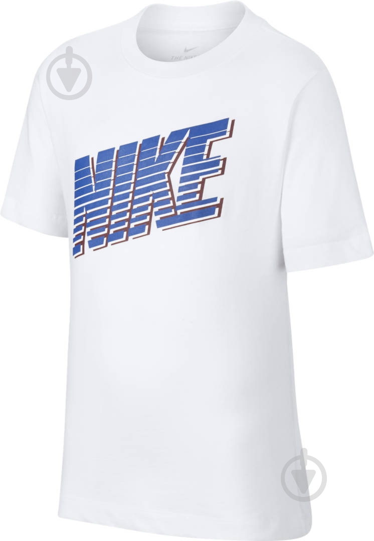 Футболка Nike NSW Tee Block CU4570-100 р.S белый - фото 1 Футболка Nike NSW Tee Block CU4570-100 р.S белый - фото 1