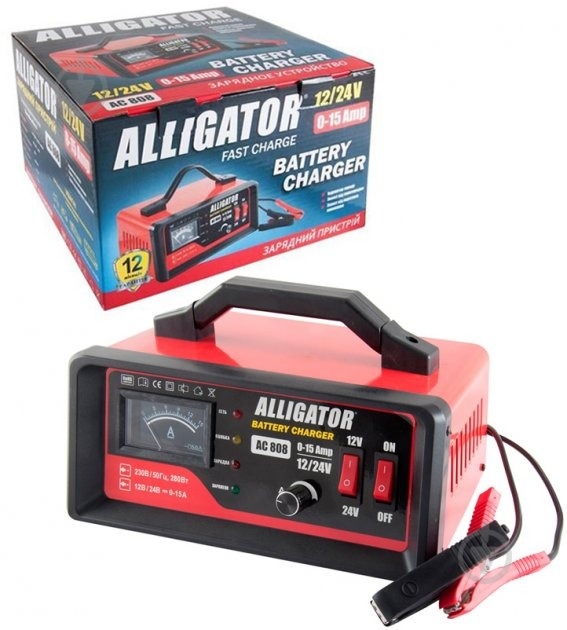 Зарядное устройство Alligator AC808 150 А/год (290460) - фото 2