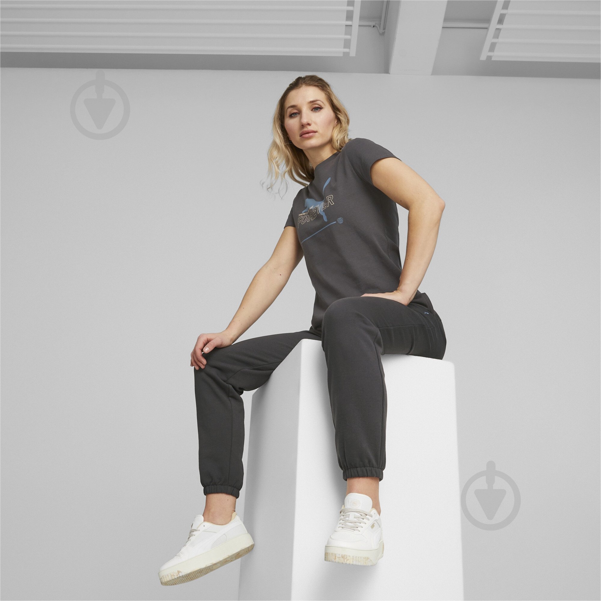 Брюки Puma ESS BETTER SWEATPANTS TR 67329975 р. XS серый - фото 5