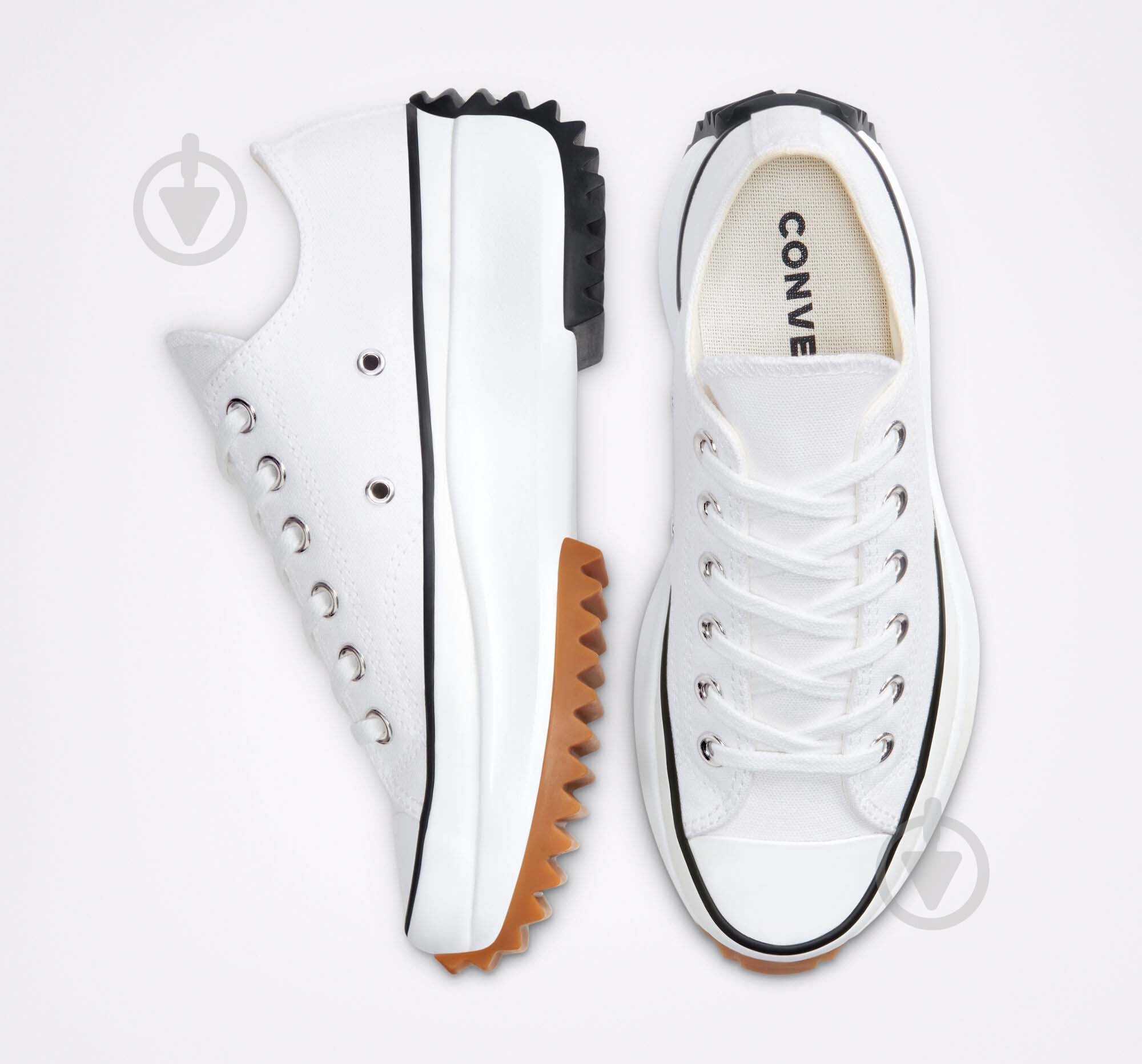 Кеды Converse RUN STAR HIKE CANVAS PLATFORM 168817C р.41 белый - фото 4