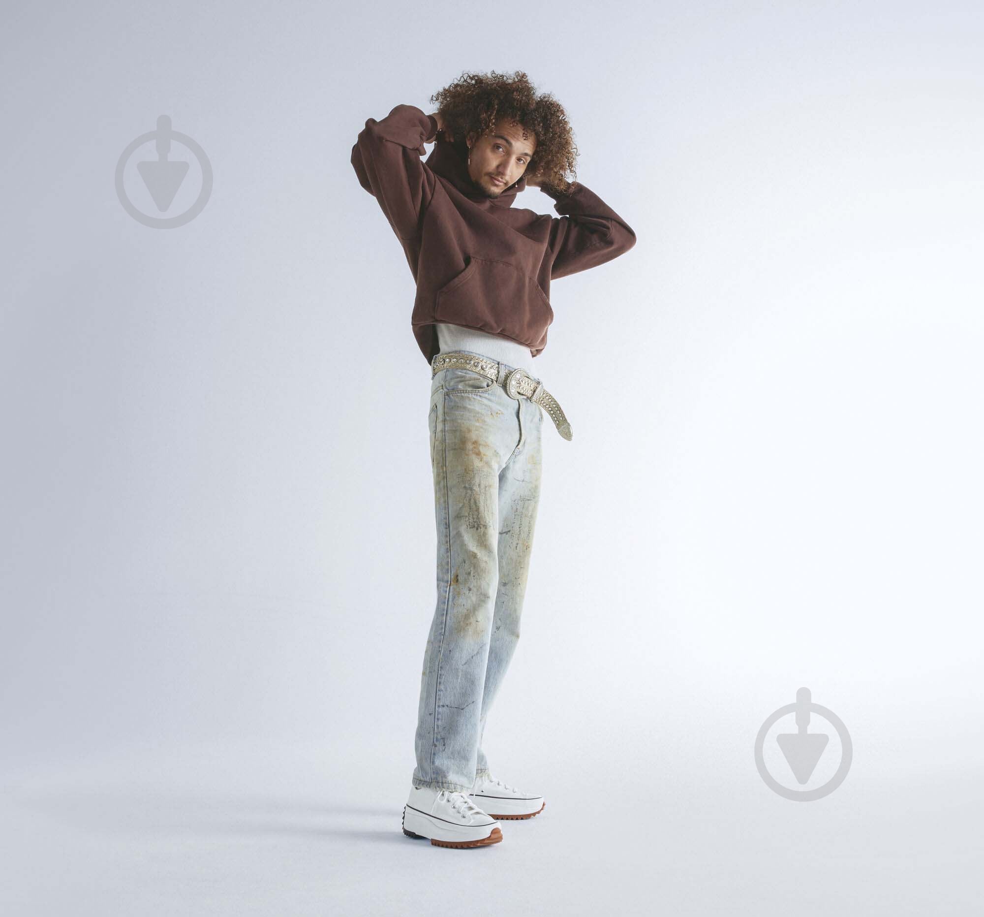 Кеды Converse RUN STAR HIKE CANVAS PLATFORM 168817C р.41 белый - фото 5