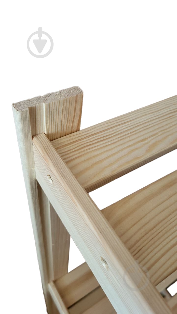 Стеллаж деревянный 900x400x300 мм T.Marco дерево полки 3 шт. - фото 4