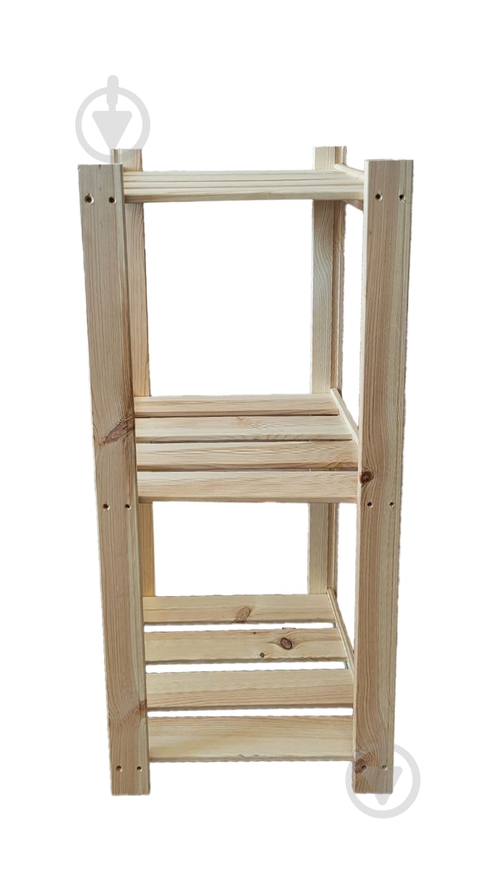 Стеллаж деревянный 900x400x300 мм T.Marco дерево полки 3 шт. - фото 2