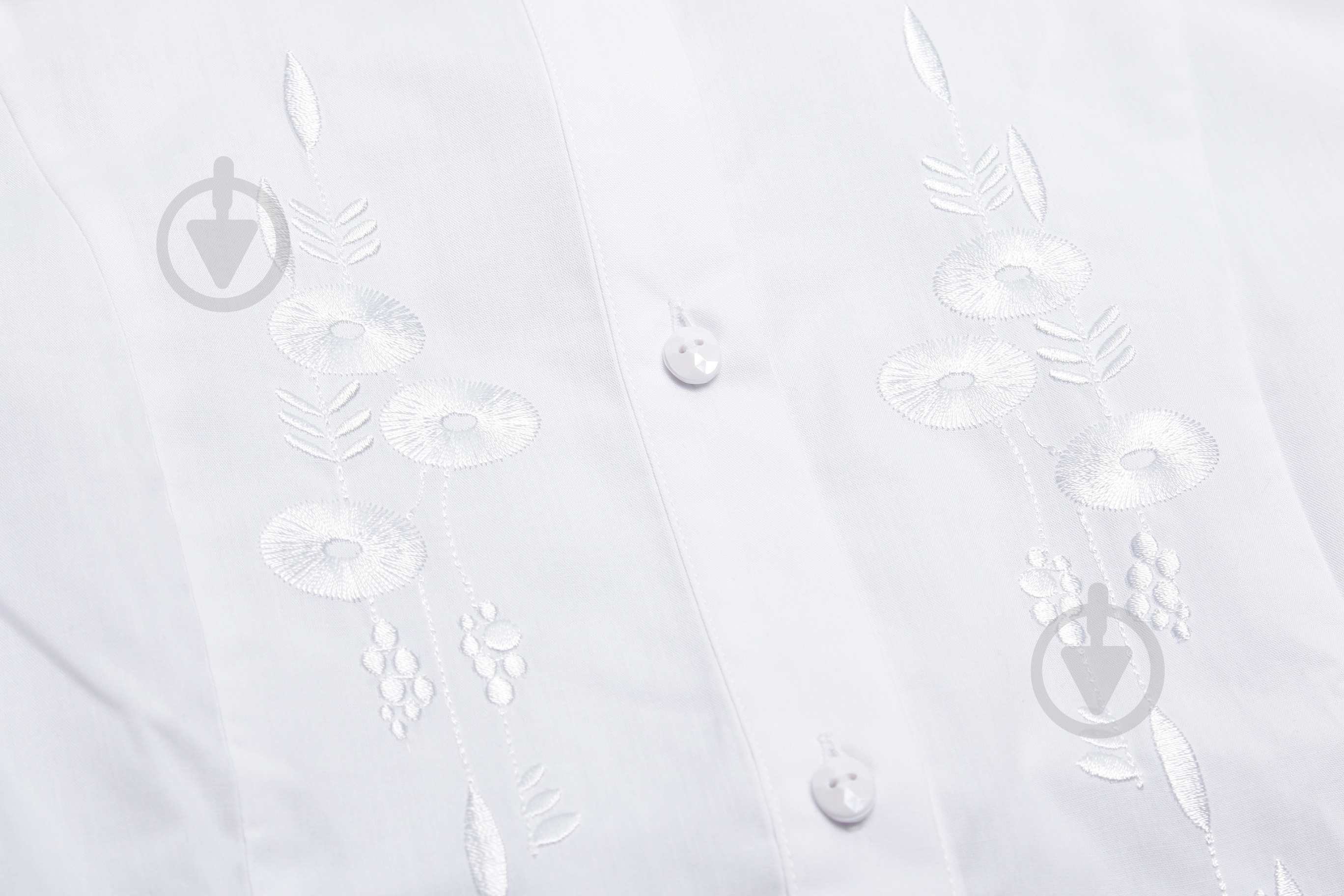 Блуза Sasha для девочек р.140 белый - фото 8