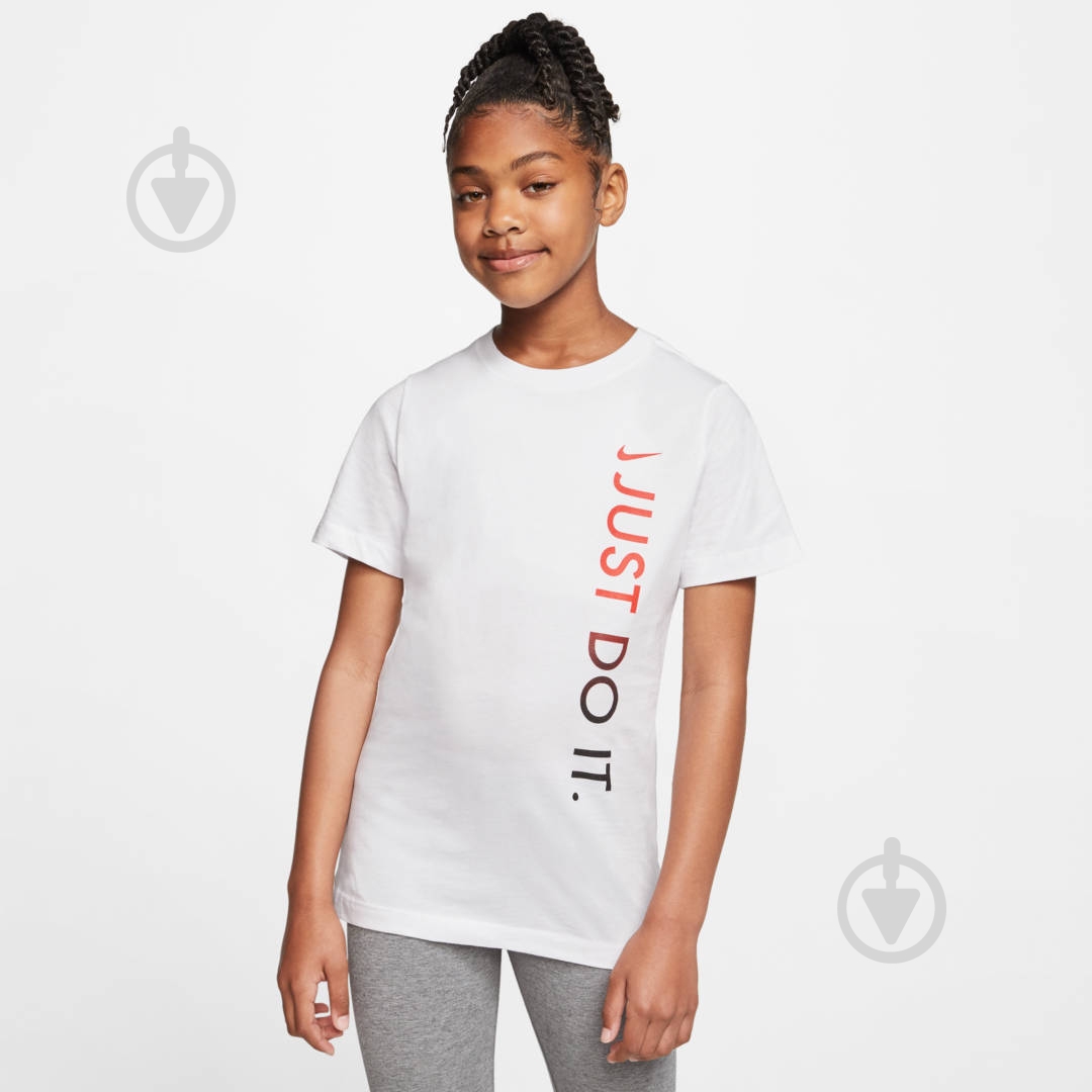 Футболка Nike U NSW TEE JDI VERTICAL CU4571-100 р.XS белый - фото 4