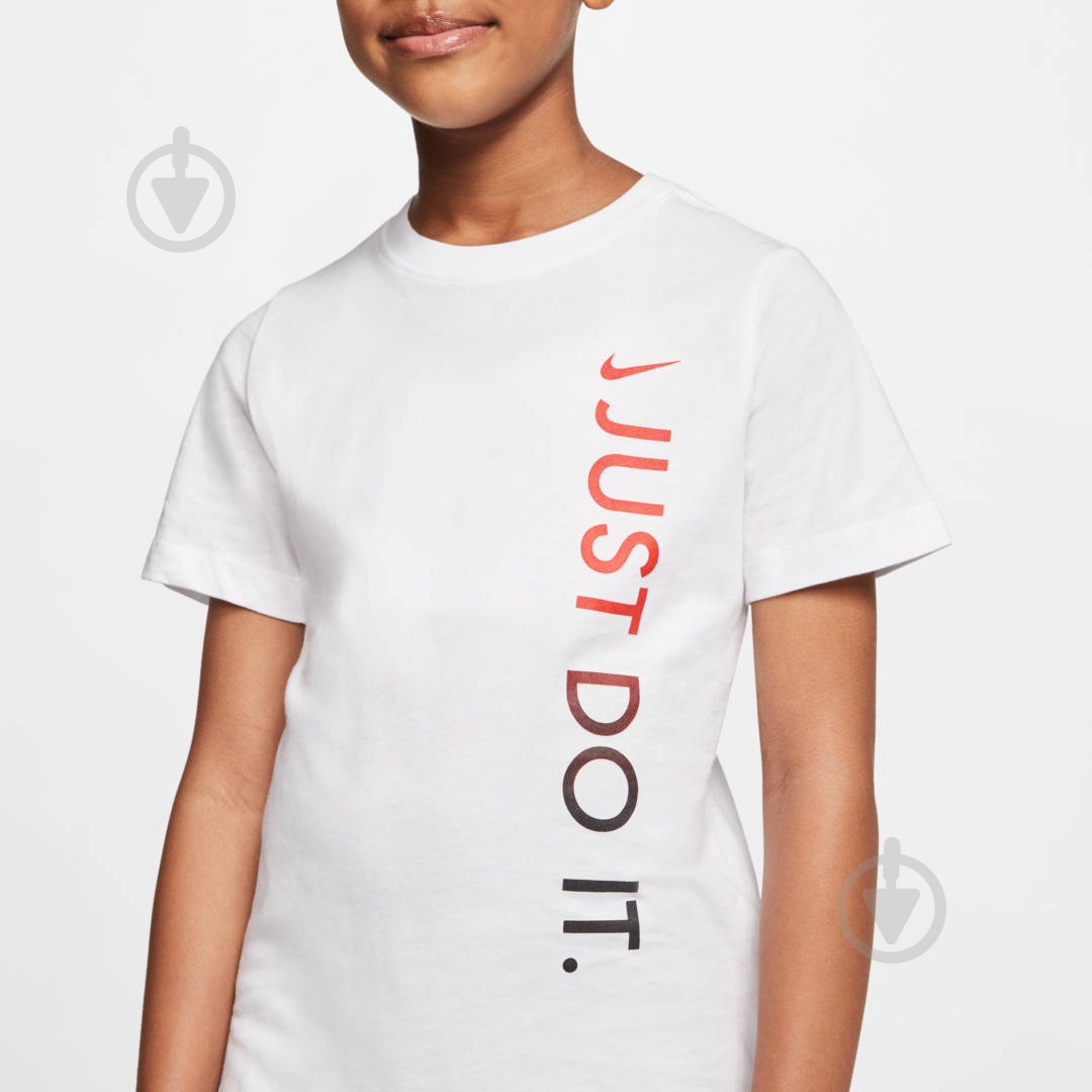 Футболка Nike U NSW TEE JDI VERTICAL CU4571-100 р.XS белый - фото 6