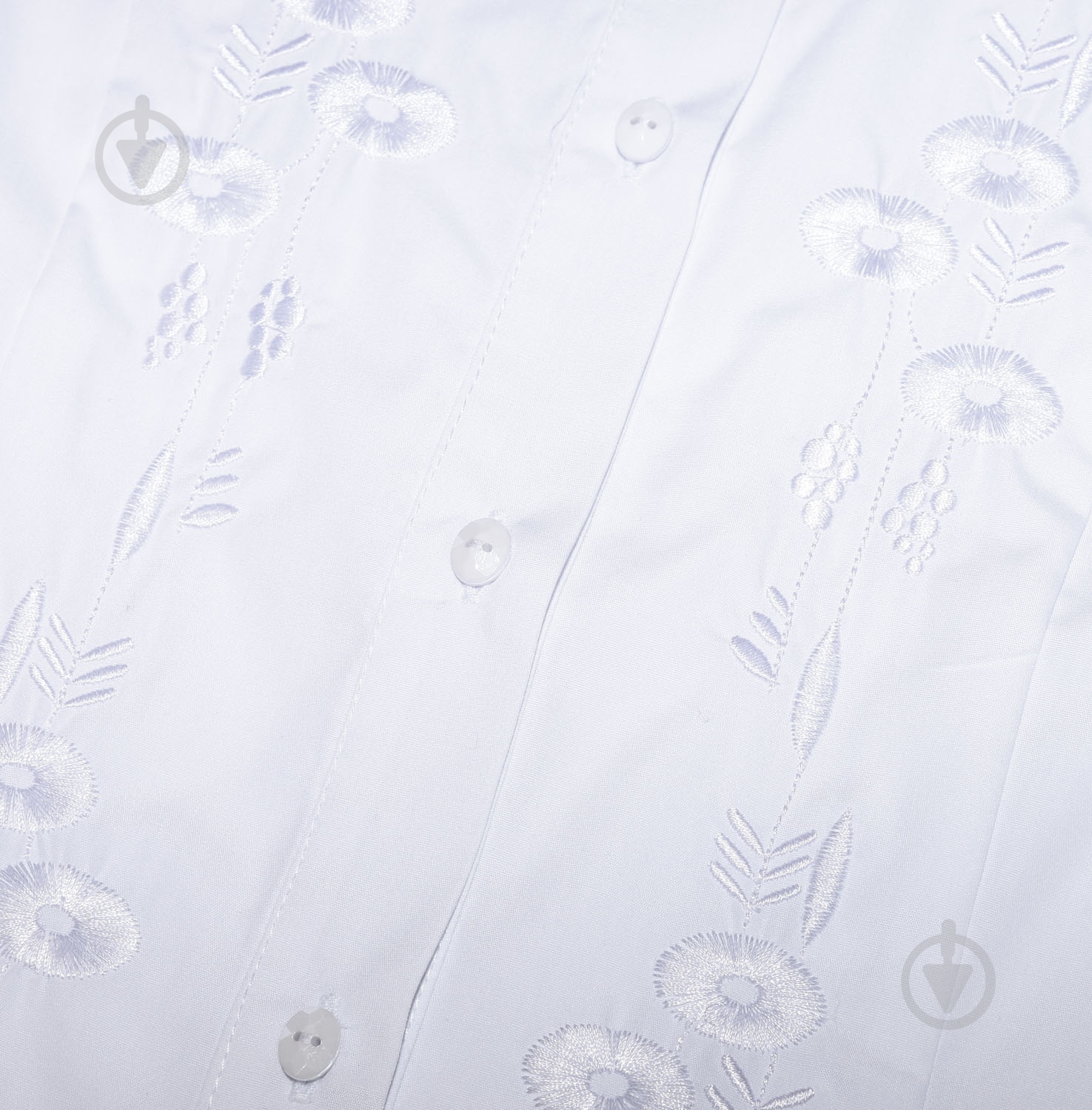 Блуза Sasha для девочек р.146 белый - фото 8 Блуза Sasha для девочек р.146 белый - фото 8