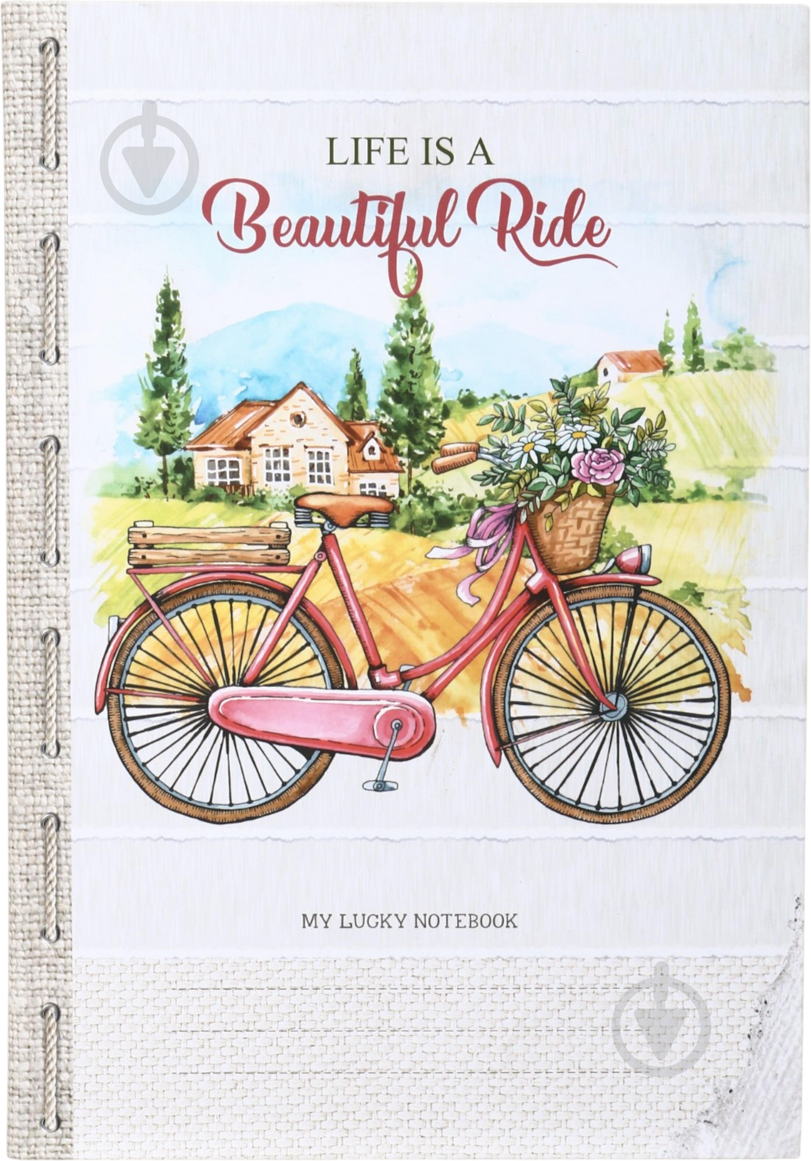 Блокнот Фреш Life is a Beautiful Ride A5 64 листа - фото 1