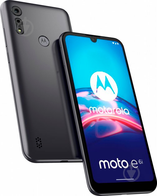 Смартфон Motorola E6i 2/32GB meteor grey - фото 7