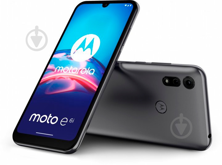 Смартфон Motorola E6i 2/32GB meteor grey - фото 8